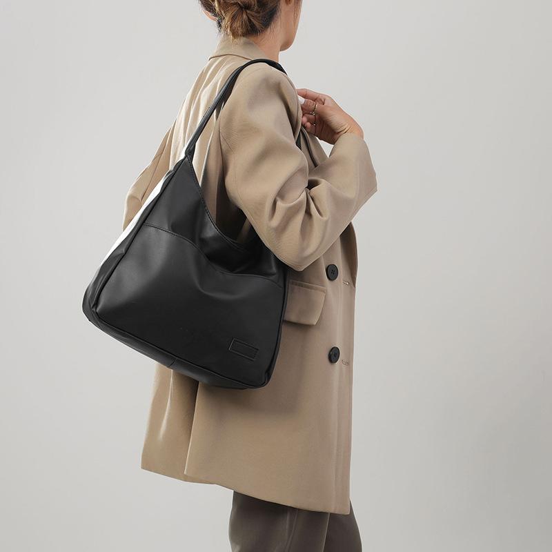 Stylish Minimalist Vintage Shoulder Bag Women Handbag Large Capacity Tote Bag Casual Commuting Trendy Fashion Accessory