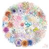 50Pcs/Set Watercolor Fireworks Art PET Stickers Waterproof DIY Fashion Doodle Decals Stickers