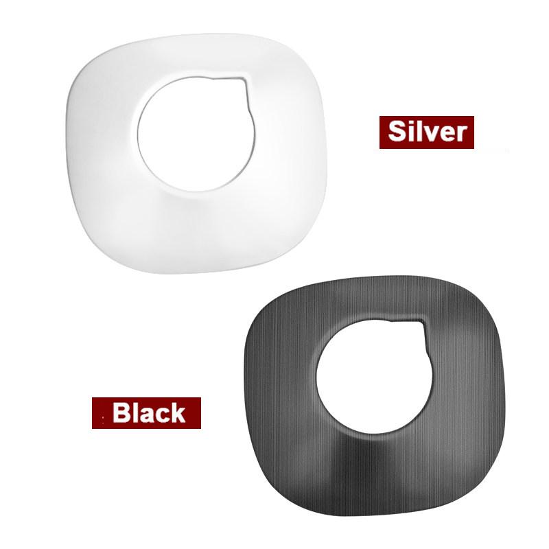 Stainless Steel Car Styling Steering Wheel Logo Emblem Cover Ring Trim Stickers For Volvo XC60 2018    Accessories