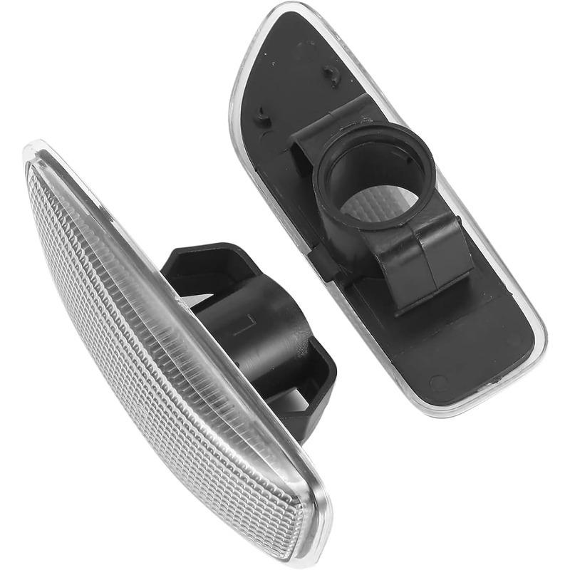 

2Pcs Turn signal Light Front Side Marker Lamp Cover Shell For Volvo S60 V70 S80 XC70 XC90 2001-2009 30722641 30722642