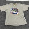 Bass Pro Shops T-Shirt Herren Größe 2XL Grau American Tradition Bass Grafik-T-Shirt