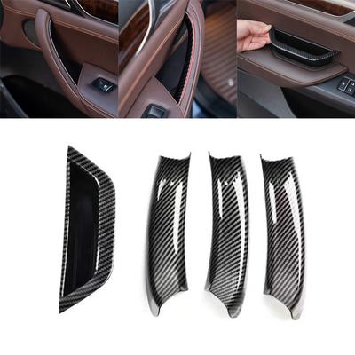 4 Τεμ./σετ Προστατευτικό Κάλυμμα Πάνελ Λαβής Εσωτερικής Πόρτας Αυτοκινήτου για BMW X3 X4 F25 F26 2010 - 2016