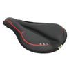 Narrow Bike Seat Cushion Thicken Silicone Breathable Soft Bike Seat Cover with Reflective Warning