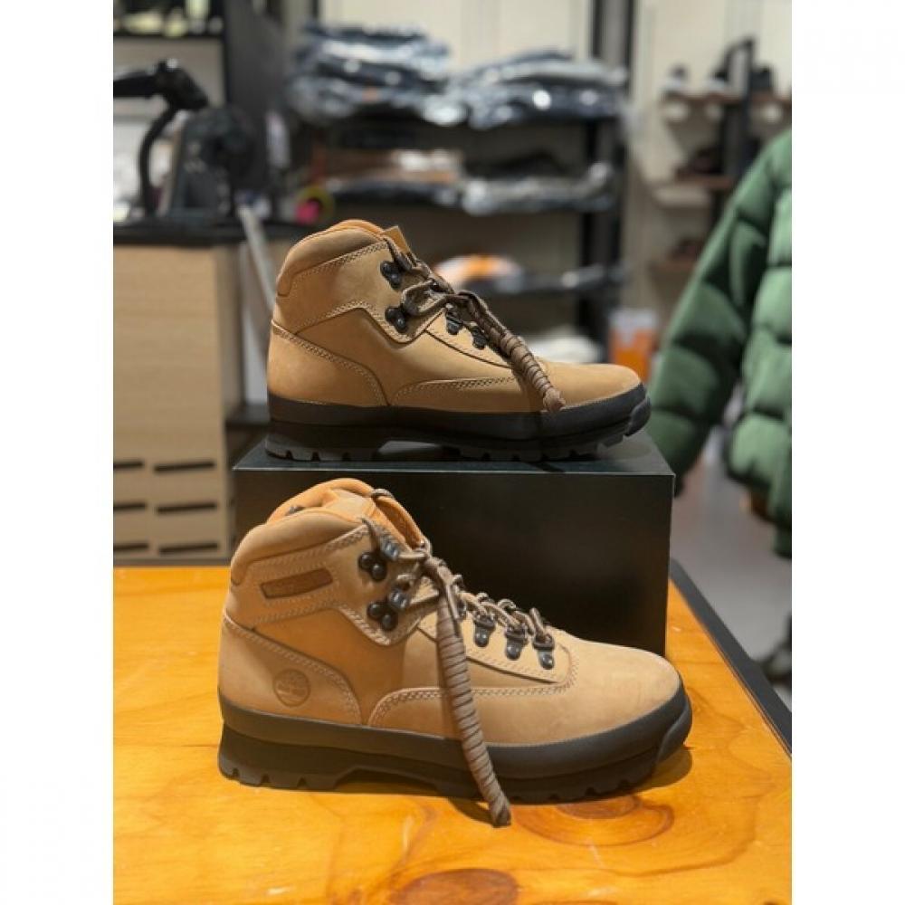 Timberland Mario Men S Eurohiker Waterproof Walker bootS Light Brown A2p27 En3