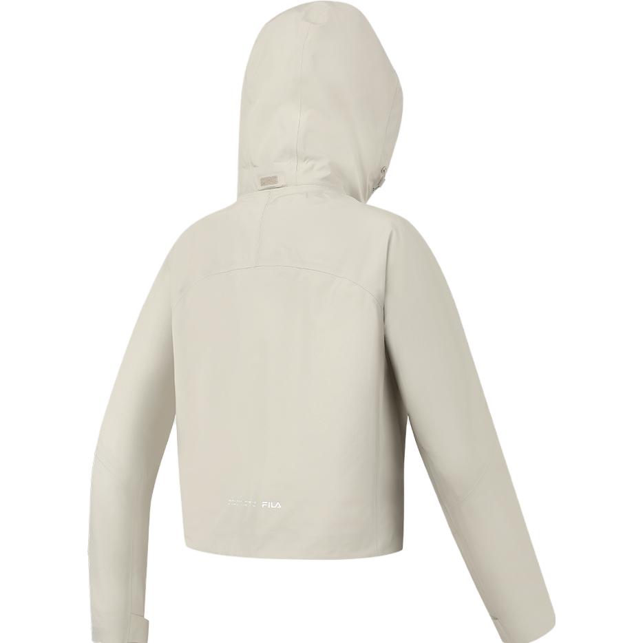 FILA 2023 Autumn New Loose Woven Hooded Sports Outdoor Lightweight Jacket Unisex Jacket Khaki A11W337705F-BG