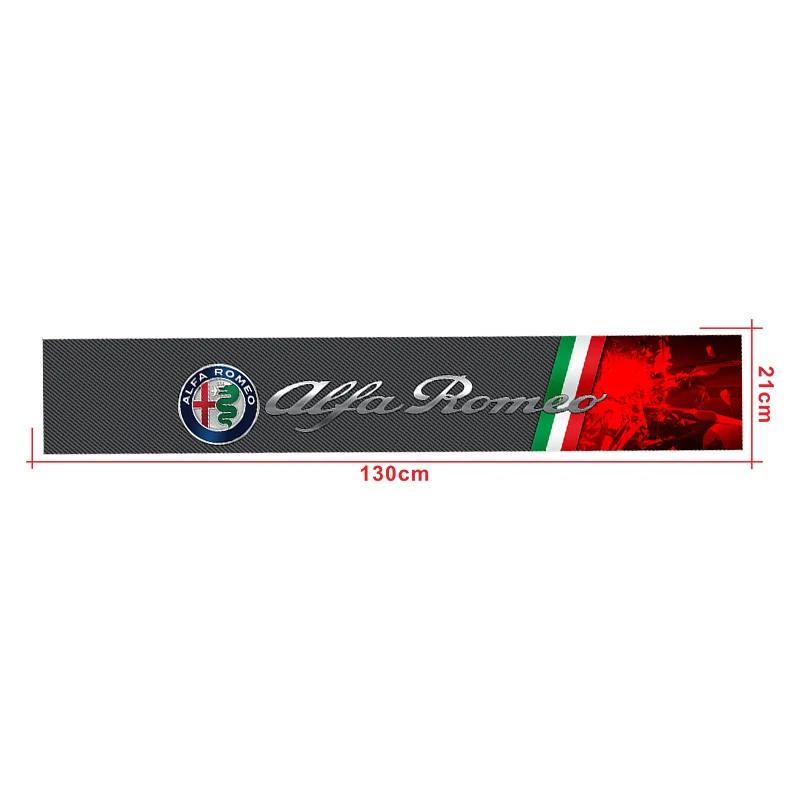 For Alfa Romeo Giulia GT Giulietta 156 159 155 Mito Stelvio Tonale Brera Spider Car Windshield Reflective Sticker Decals
