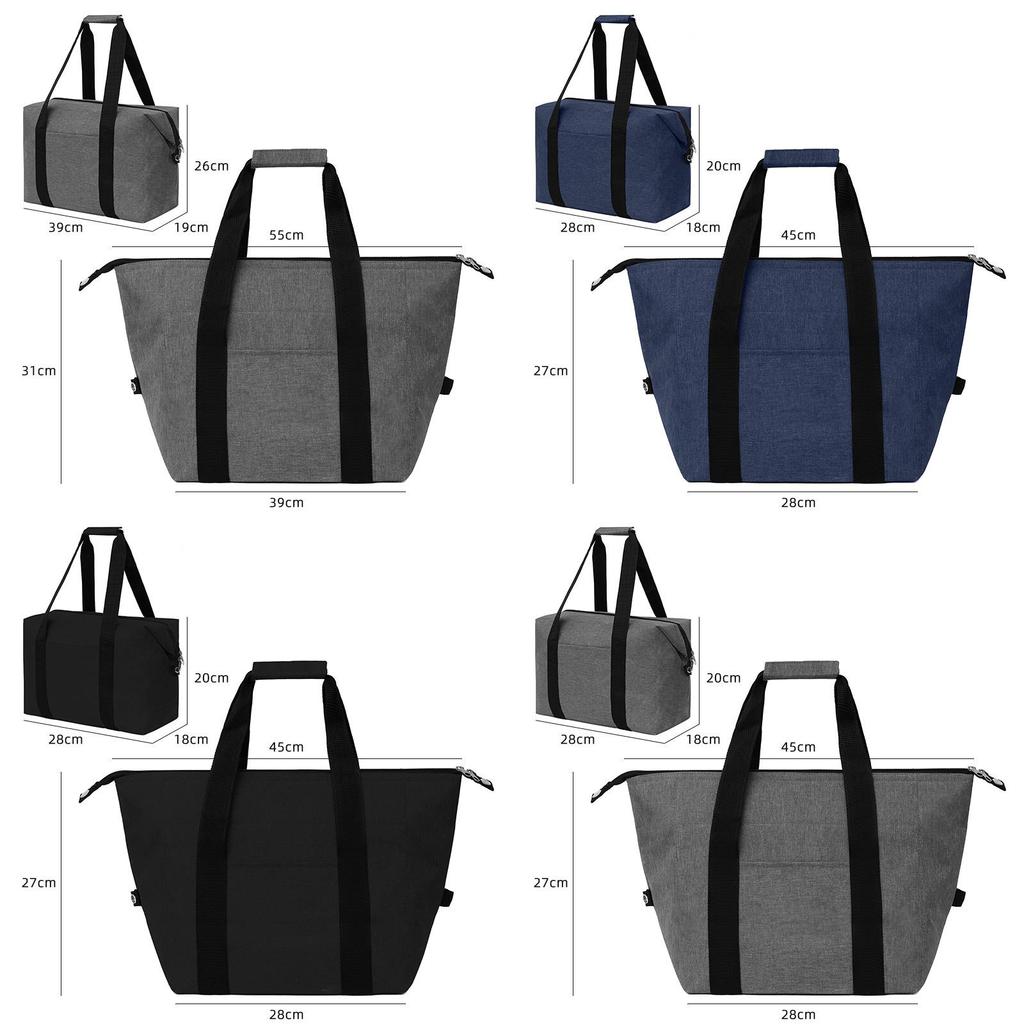 Oxford Cloth Large Insulated Cooler Bag For Outdoor Camping And Picnic Use