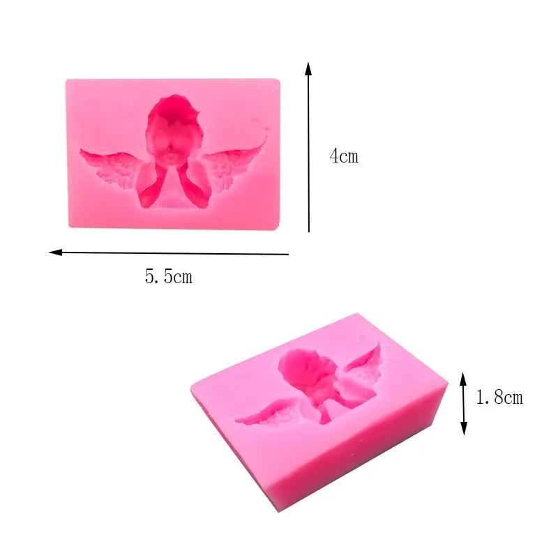 3D Engel Baby Silikonformen Fondant Kuchen Dekorationswerkzeuge Schokolade Gumpaste Form Sugarcraft Backwerkzeug