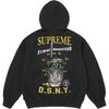 Supreme x DSNY Zip Up Hooded Sweatshirt Black