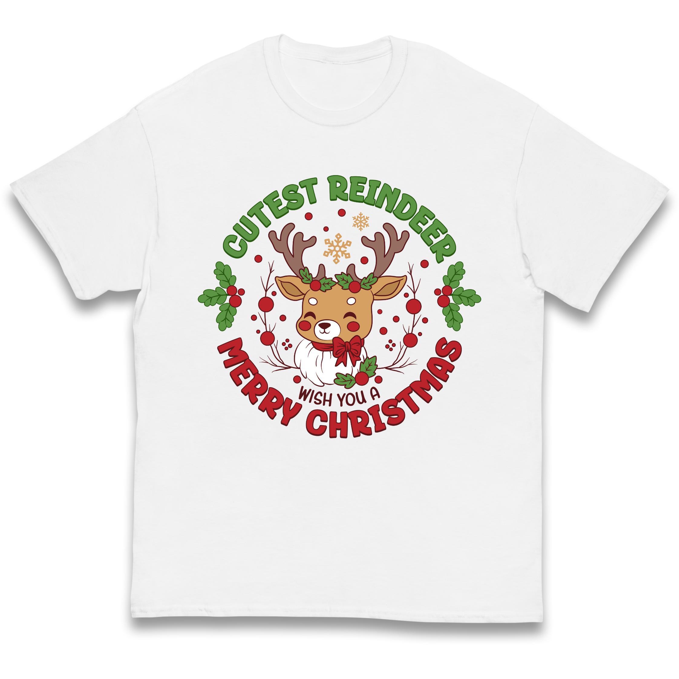 Cutest Reindeer Kids T-Shirt 150