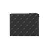 Gucci Supreme Canvas With Leather Trim Clutch Mens Black Gray