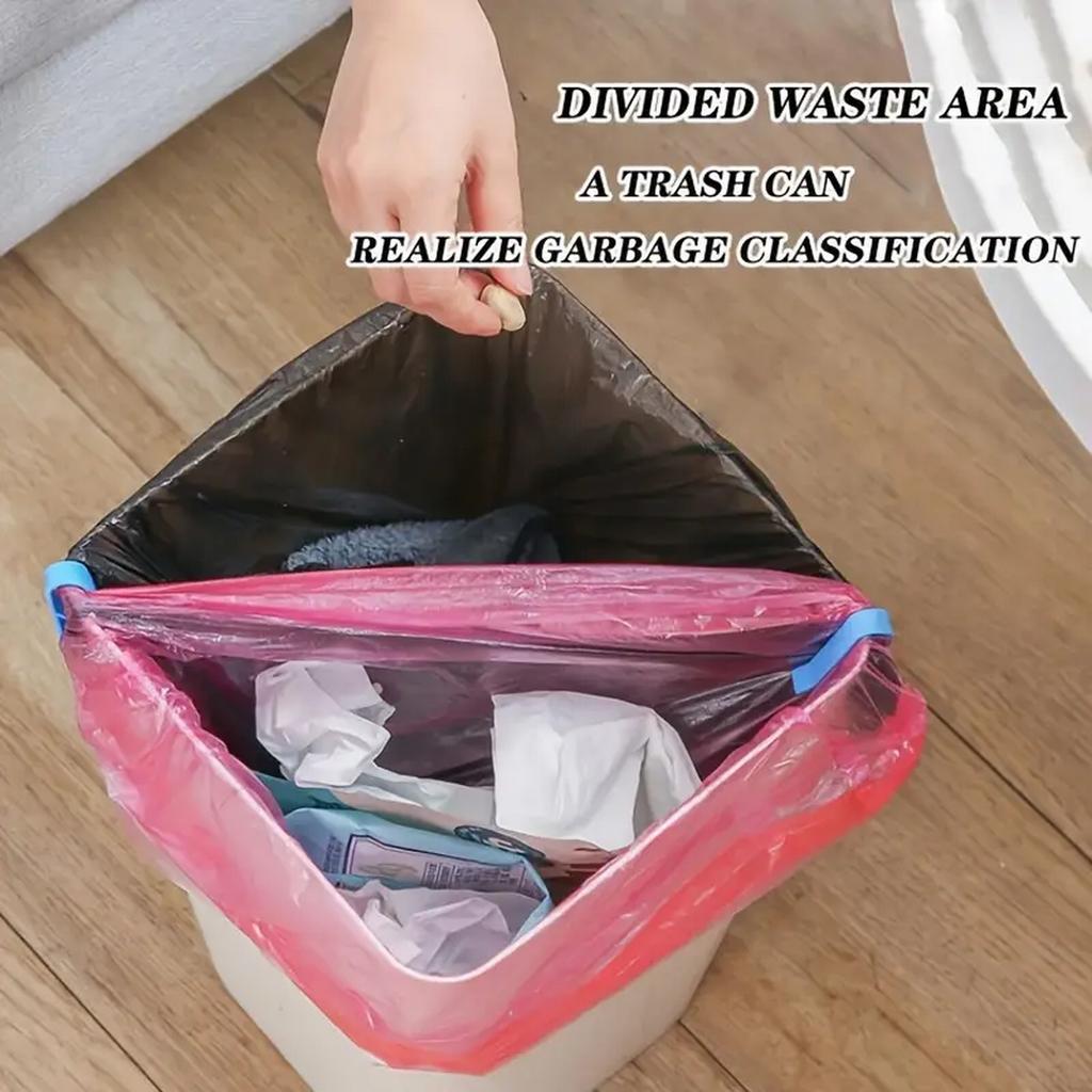 10/20pcs Creative Garbage Barrel Clips - Anti-Slip, Divider, Space-Saving, Easy-to-Use, Durable Plastic Home Supplies