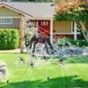 High Detail Realistic Large Spiders Halloween Decoration For Haunting House Bar Event And Horror Themed Party Setups