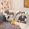 Comic Anime Pc-Sekai-Ichi Hatsukois 1 Pillow Case Natural Linen Pillow Case Double-Sided Decor Sofa Pillowcase Home Decor