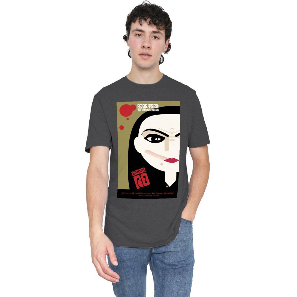 Star Trek Tng Season 5 Episode 3 T-Shirt S-3XL Charcoal XXXXL