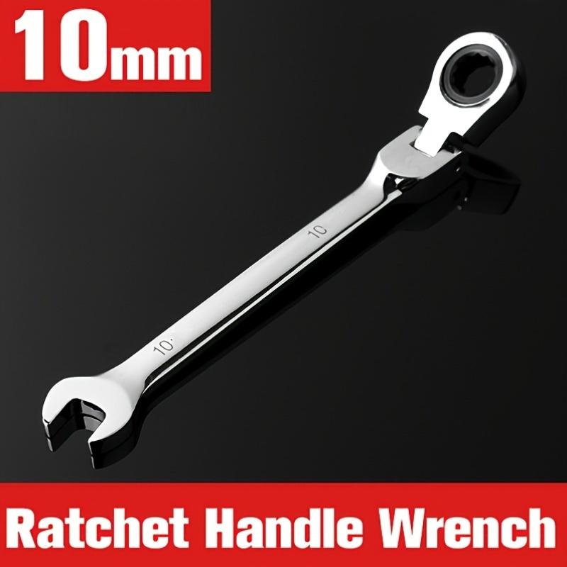 1pc Adjustable Dual-Purpose Wrench with Flexible Head Ideal for Automotive Repair, Machining, and Home Use Wrenches Hand Tool