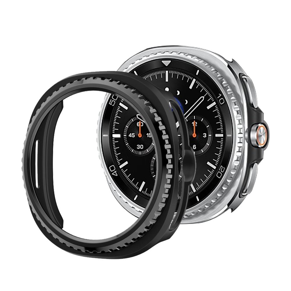 

Bezel+Cover+Glass for Samsung Galaxy Watch 8 classic Case 46mm Screen Protector Hard PC Bumper Galaxy Watch 8 classic Protective Galaxy8 classic 46mm чёрный