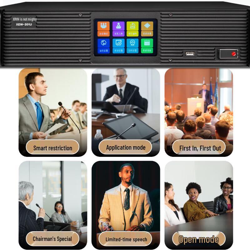 XEW-301 Wired Video Tracking Conference Microphone System (CN Version)