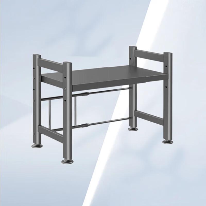 Ret retractable 2-Tier Carbon Steel Microwave Oven Rack