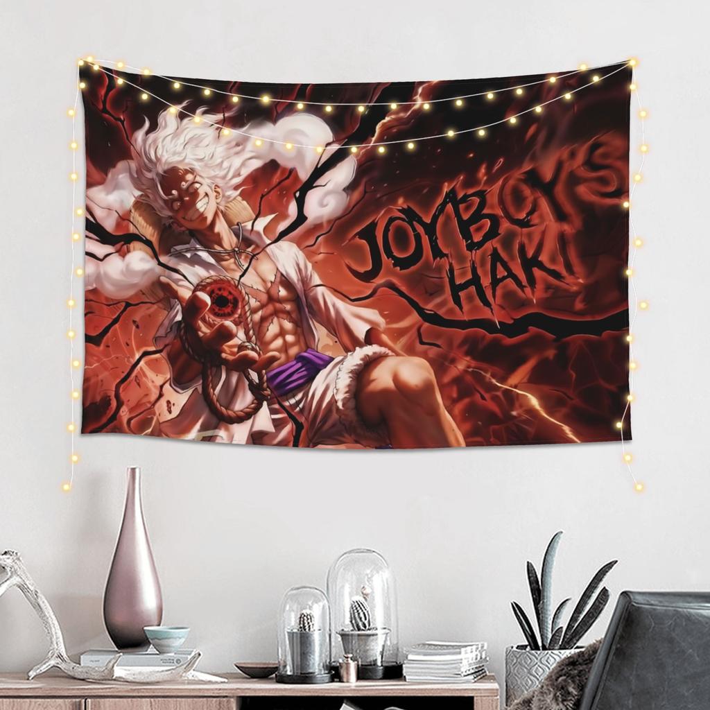 Cutecore Anime One Pieces Tapestry Bedroom Decoration Wall Hanging Blanket Tapestry Cool Stuff For Room