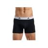 Adidas Letter Waist Design Elastic Comfortable Quick-Dry Sports Boxer Shorts 2-Pack Men Shorts Black 4A1M20