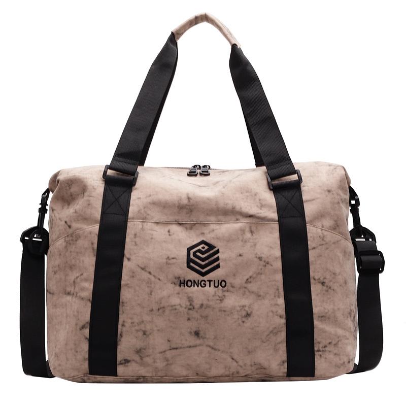 Mehrere Taschen Klassifizierung für Ausflüge und Spielen Tragbare Reisetasche Design zur Trennung von Nass und Trocken Fitness Tasche Kann mit einem Rollkoffer verwendet werden