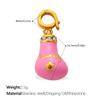 Fashion summer seaside wind DIY castle mushroom multi-element bikini buckle pendant cute enamel accessories