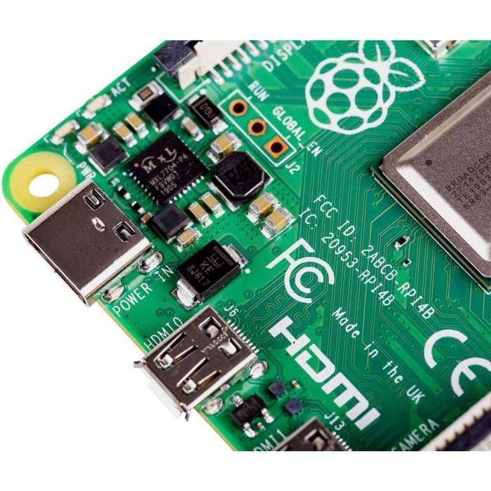 Ordinateur À Usage Général - Raspberry Pi - 4 Modèle B - 8GB - ARM Cortex A72 - Gigabit Ethernet