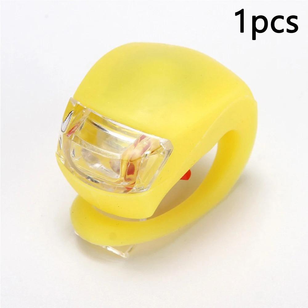 Sykkellykter Bærbare Froskelykter Nattkjøring Varsel LED Fargerike Lys Landevei Terrengsykler Baklykter Sykkeltilbehør