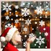 Snowflake Stickers Christmas Decor Window Glass Home Room Wall Stickers for Christmas Party Supplies DIY New Year Gift Navidad