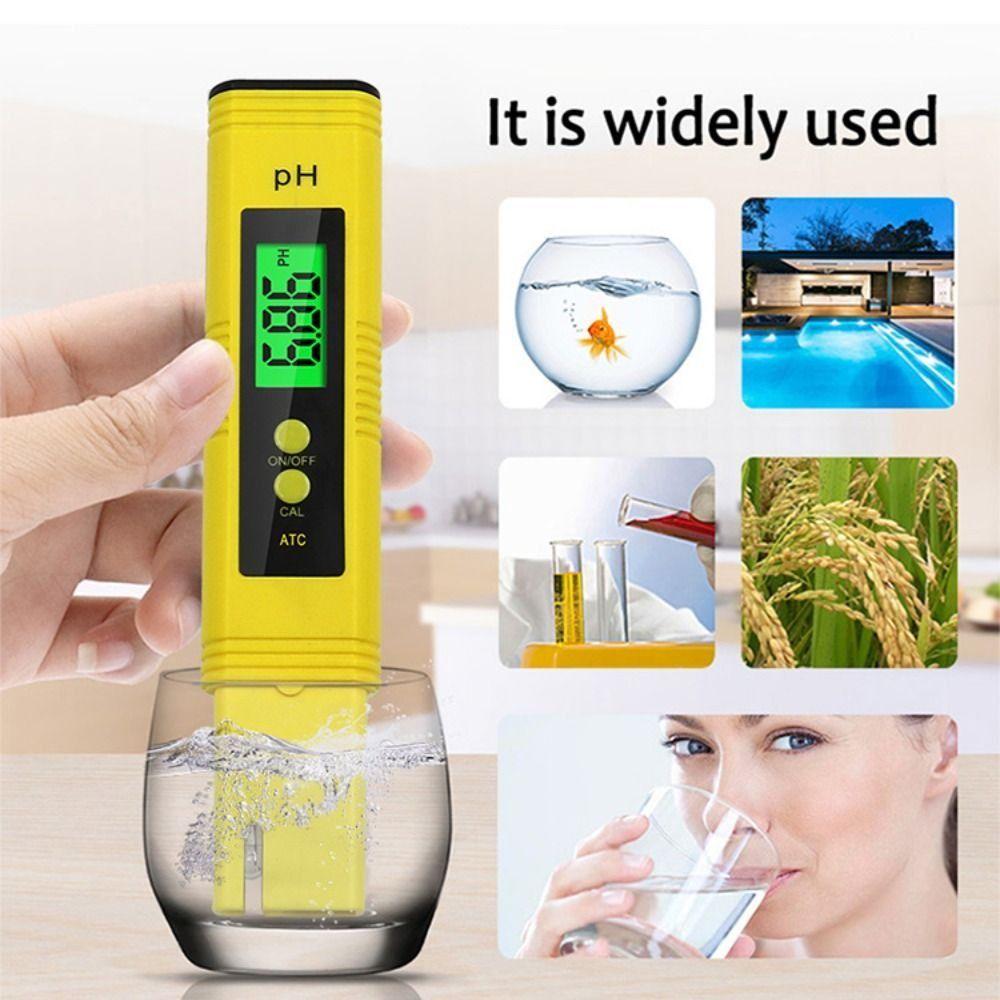 Automatic Temperature Compensation Water pH Tester Water Quality Tester Pet Water Testing