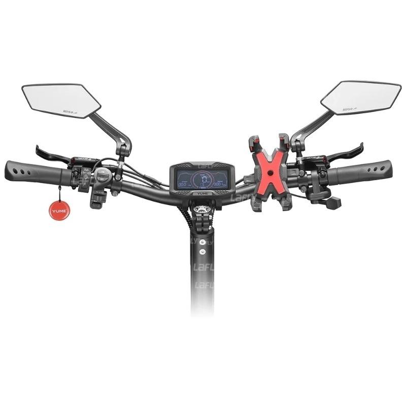 YUME HAWK Pro elektritõukeratas 10x4,5-tollised ilma sisekummita maanteerehvid 3000W * 2 mootor 60V 30Ah aku Maksimaalne kiirus 80 km/h Maksimaalne sõiduulatus 97 km