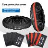 190T Poly Taffeta Tire Cover Spare Tire Cover Snow Tire Storage BagWheel Cover Tire Protector