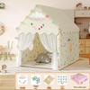 Princess Castle Play Tent for Kids with Mosquito Net - Indoor Pretend Play & Sleep Space