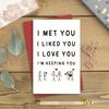 1pcs Card For Him Or Her, Anniversary Card, Gift For Him Or Her, Small Business Supplies, Thank You Cards, Birthday Gift, Cards