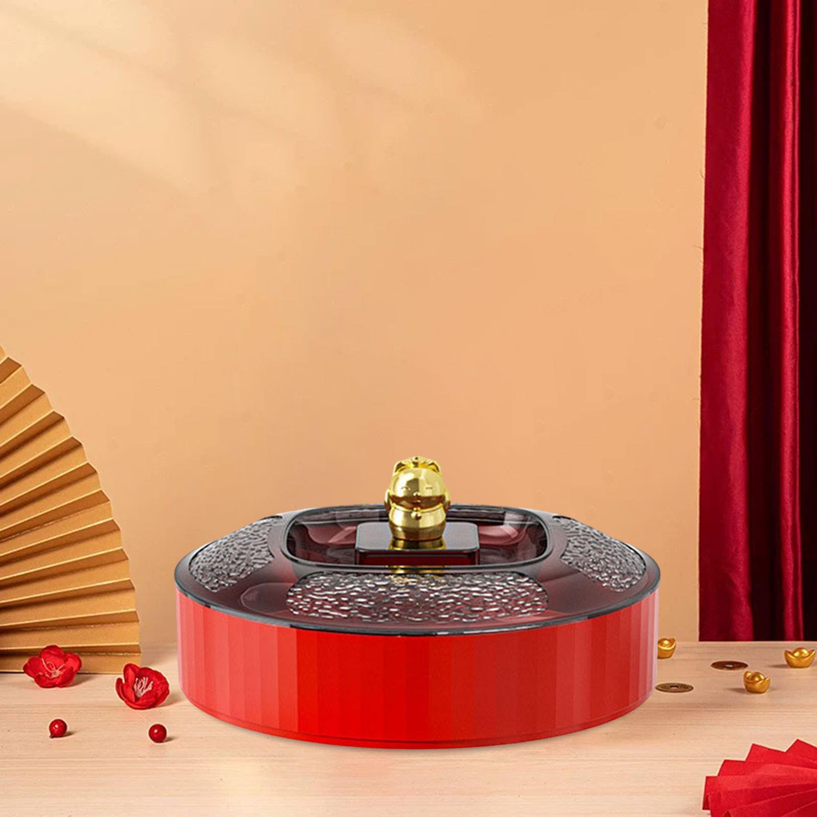 

Dried Fruit Tray,Snack Tray with Lid,Multipurpose,Nut and Candy Serving