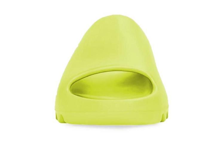 Yeezy Slides Adidas Originals 'Glow Green' GX6138