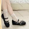 Fashion 2025 Spring Autumn New Butterfly-knot Women Flats Concise Ladies Ballet Style Shoes Eelgant Dress Shoes