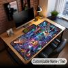 Music General Theme Custom Mouse Pad Personalized With Name Text Customized Desk Mat For Office Home Decor