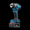 Makita-Style Brushless Impact Wrench, High Torque, Dual-Use, Rechargeable Lithium Battery, 500N, Bare Tool.