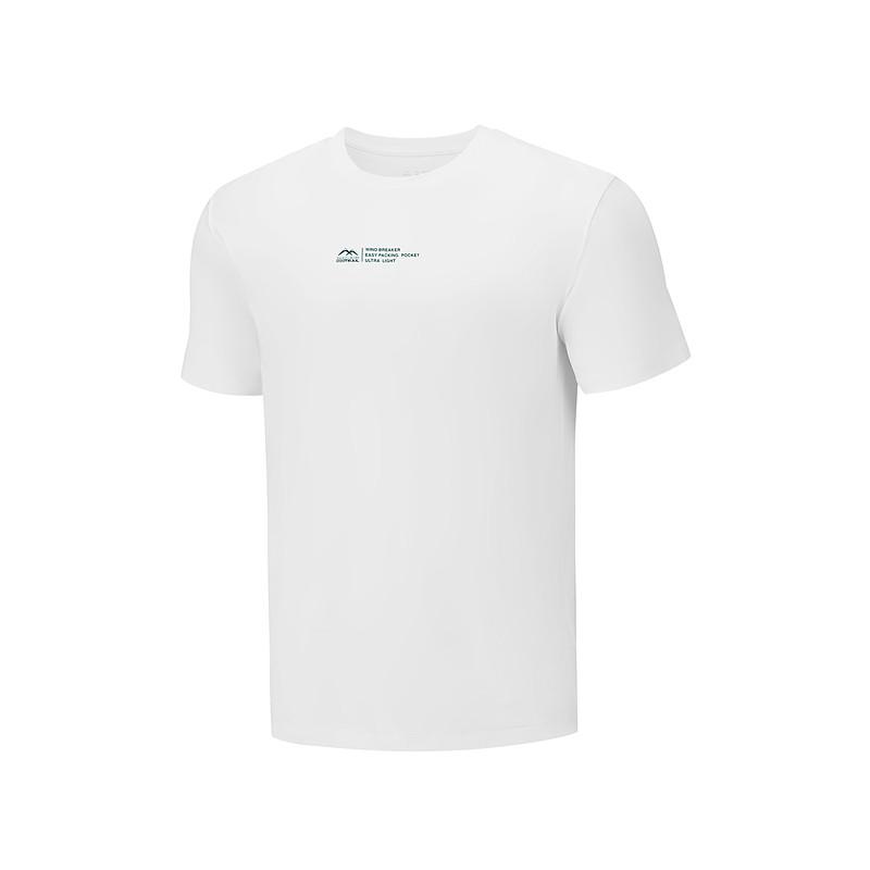 Skechers Outdoor Breathable Loose Knit Short Sleeve Quick Dry T-Shirt Men tops P226M077-0019 S