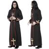 Priest Modern Black Garb Perfect For Halloween Events And Costume Parties