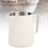 304 Stainless Steel Milk Frothing Pitcher With Scale Latte Art Frothing Cup  Coffee Preparation