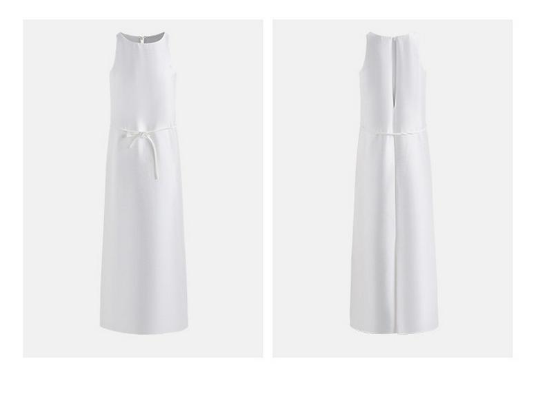 Damen Vorverkauf Ärmelloses Schwarzes Sommerkleid - Schlankmachendes und Stilvolles Design