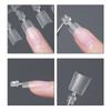 Duidelijke Kunstnagels Super D Boog Lange Nagels Press-On Nagels Volledige Dekking Gel Tips Nagellak Capsule Nagelverlengingen Nagellak Salon Doe-het-zelf
