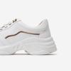 Simplet By ESquire Simple Women S Bell Platform SneakerS White