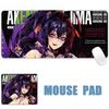 New Sexy Anime Girls Succubus Albedo Ahegao Leather Mouse Pad Table Mat Gaming XXL 90x45CM Mouse Pad Keyboard Carpet Desktop Mat