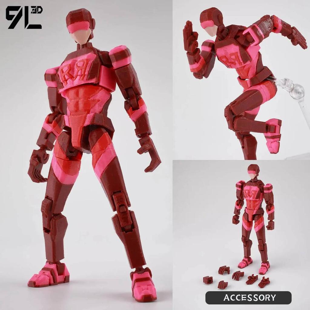 9L3D Invincible Slayer Daryl Dixon Lucky13 Action Figure Dummy13 Multi-Jointed Collectible Model Toys Titan13 Birthday Gifts T13