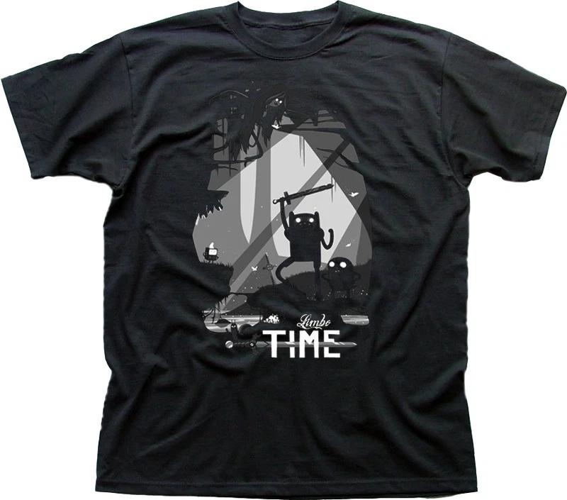 Scary Limbo Time Finn Jake black printed t-shirt 09875 XL