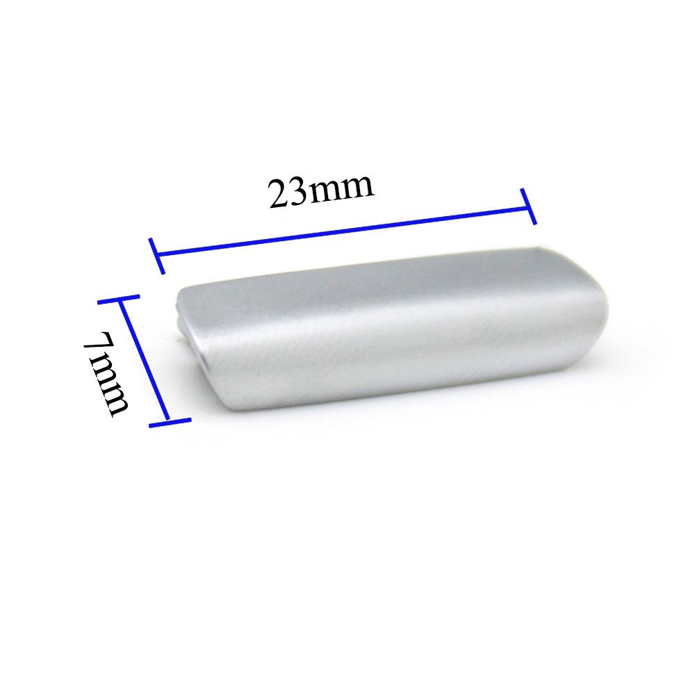 Chrome Plated Trim Rear Air Conditioning Toggle Piece AC Vent Outlet Tab Clip For BMW X3 X4 G01 G02 F97 F98 2018 2019 2020 2021